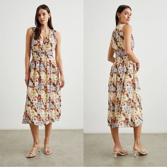 RAILS Izzy Dress in Painted Floral - Picture 1 of 10